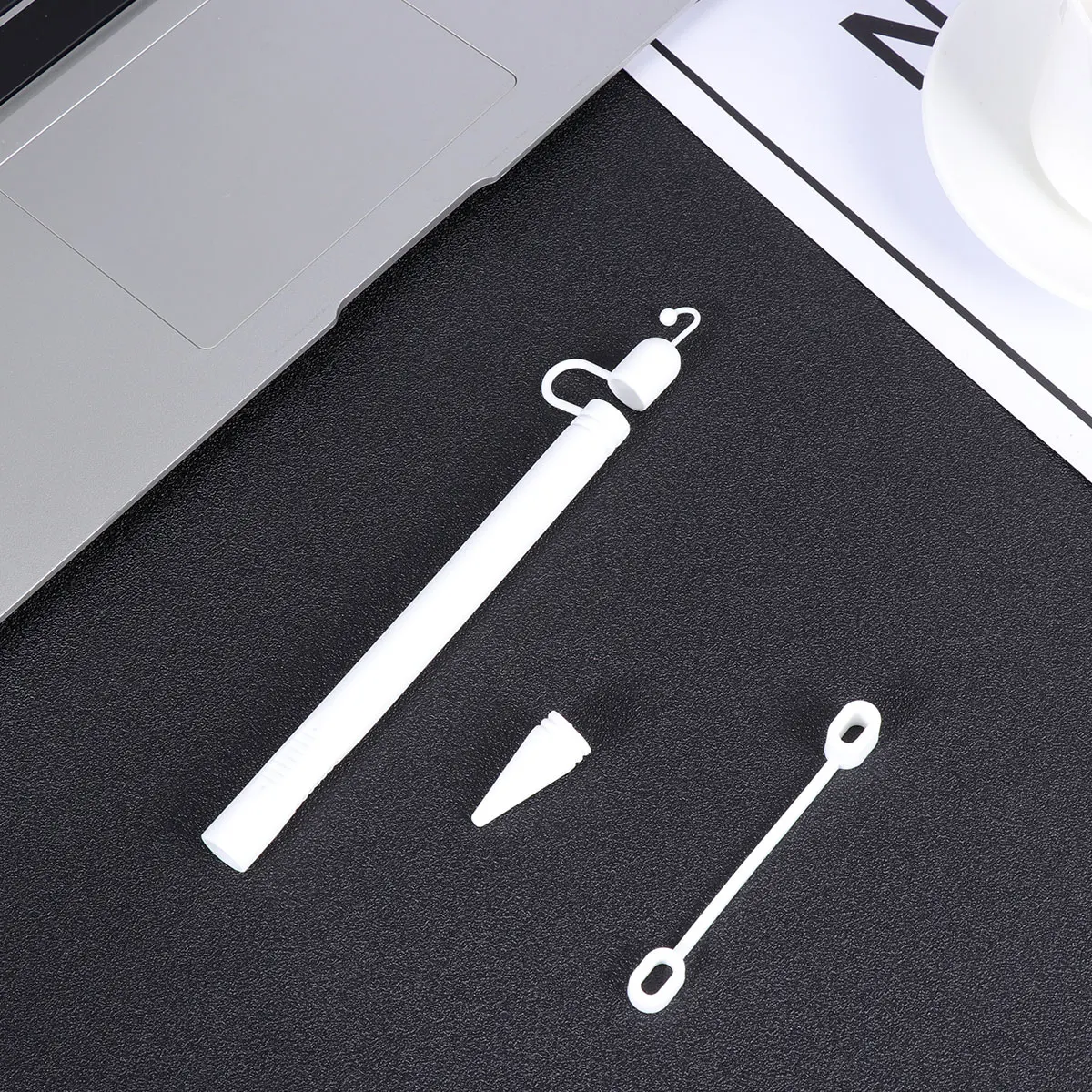 

Pen Cap Protector Firm Stylus Holder Protective Cover Portable Silicone Grip