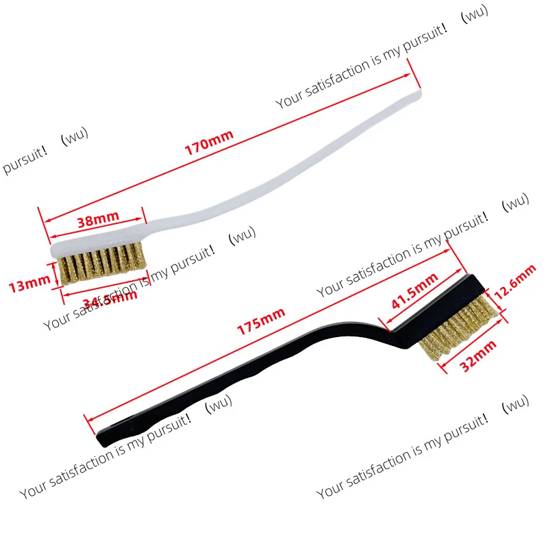 1/3Pcs Steel Copper Wire Nozzle Brush Cleaner For Cleaning Nozzle/Heating Block/Hotend Hot Bed Cleaner derusting 3D Printer Part