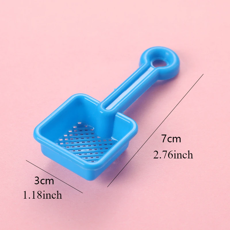 50pcs Children'S Beach Toys Set Hourglass Shovel Family Board Role-Playing Game Colour Mini Parenting Outdoor Small Tool Camping