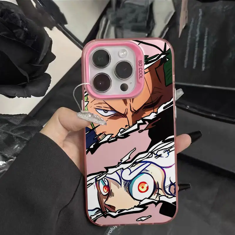 Super Cool Righteous Ardour Animation Phone Case For iPhone 15 14 13 12 11Pro Max 78Plus XR XS MAX MINI Y2K Anti Fall Back Cover