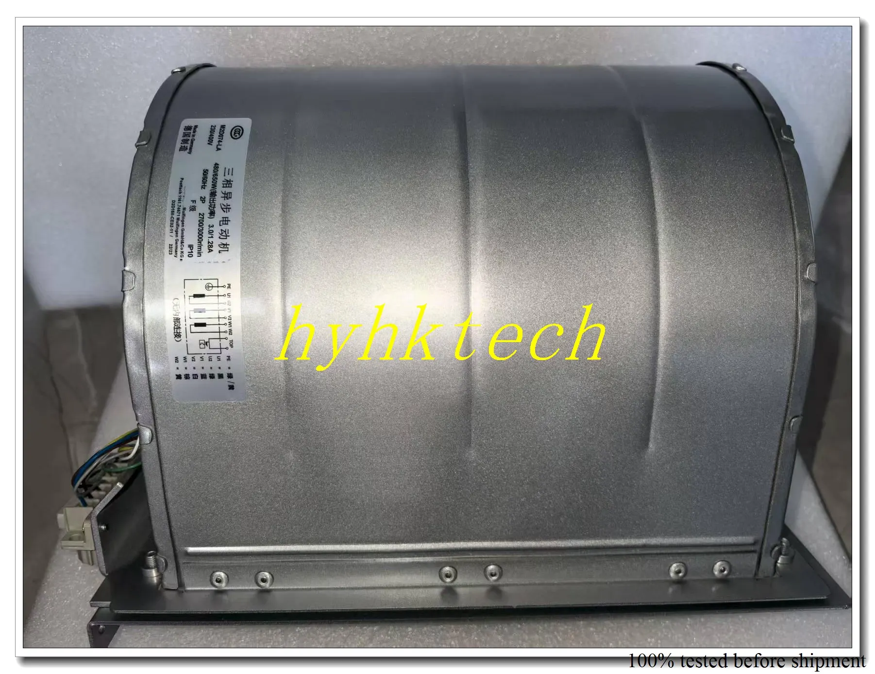 D2D160-CE02-11  D2D160-BE02-11 Original Centrifugal cooling fan, 100% tested before shipment