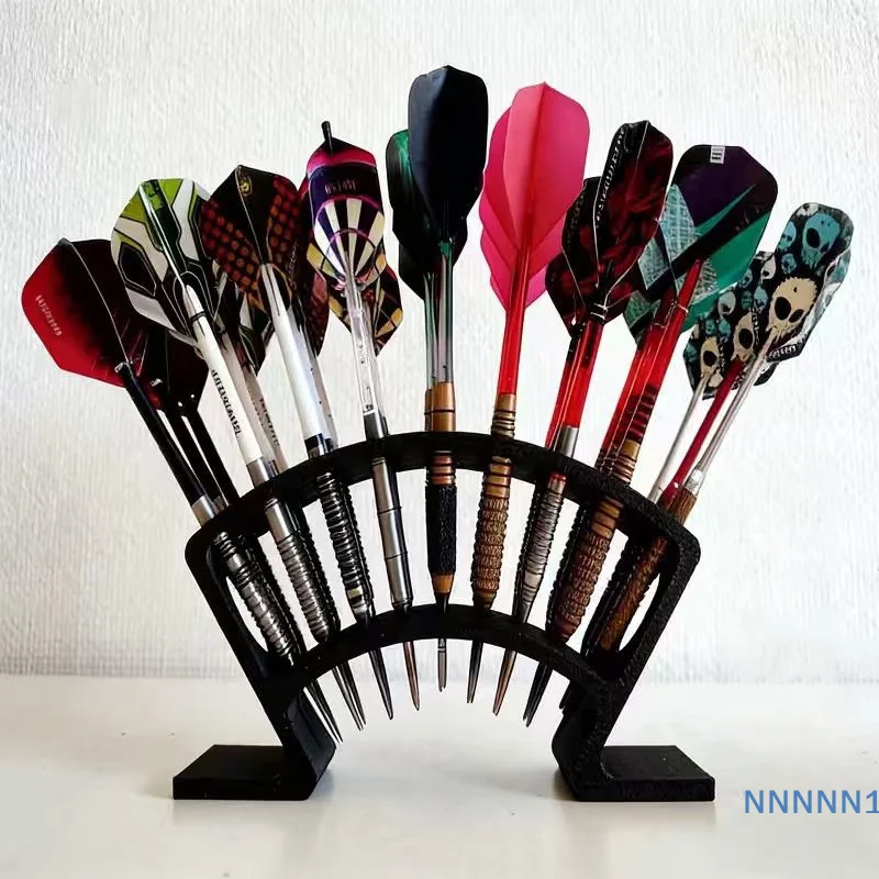 

27-Slot Dart Stand Designed for Extensive Capacity - Neat Dart Storage for Home Bar & Game Room Decor