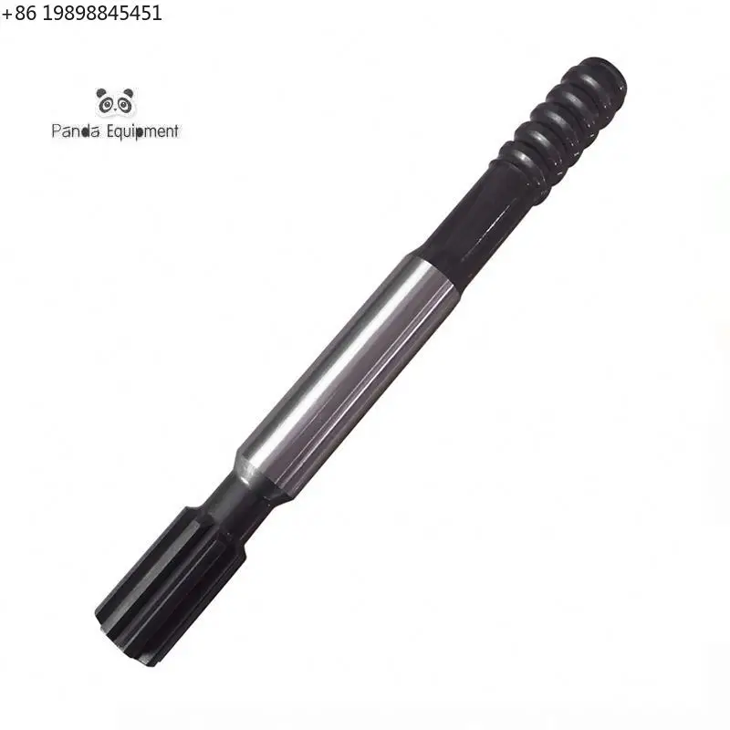 Top Hammer Drilling T45 Shank Adapter Replacement Connection Component for Rock Drill Rig and Mining Machinery Operation