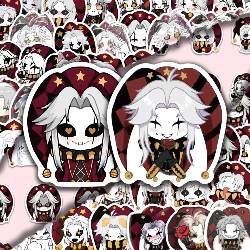 60PCS The Freak Circus Anime Stickers Water Cup Phone Case Computer Backpack Cabinet DIY Self-Adhesive Waterproof Sticker