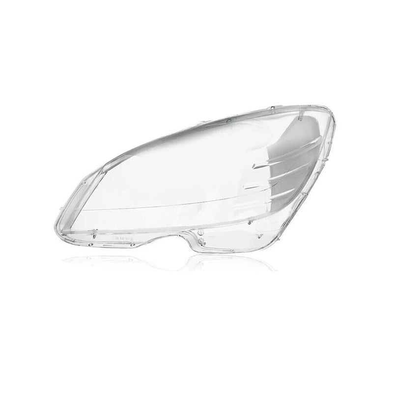 Left Car Headlight Lens Cover Head Light Lamp Shade Shell Lens Lampshade For Mercedes Benz W204 C-Class 2008-2010 Replacement image 6