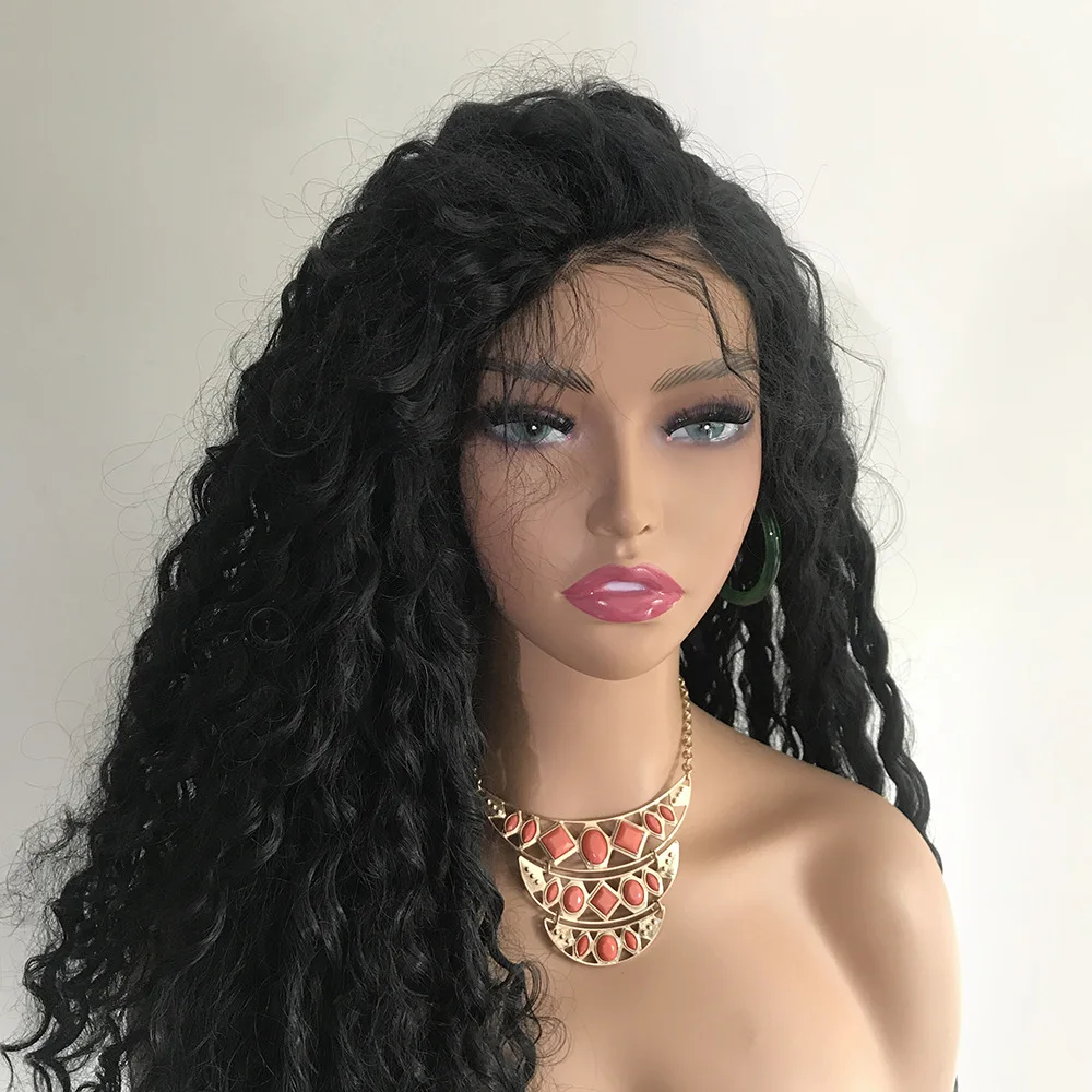 New Wig Mannequin Head Jewelry Wig Headgear Display Window Props, Half-body European and American Head Mold