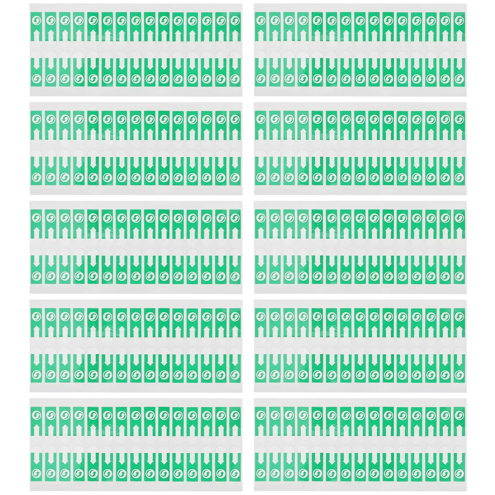 1000 Pcs Label Sealer Stickers Envelope Seals No Trace Glue Self Adhesive Indicator Sign