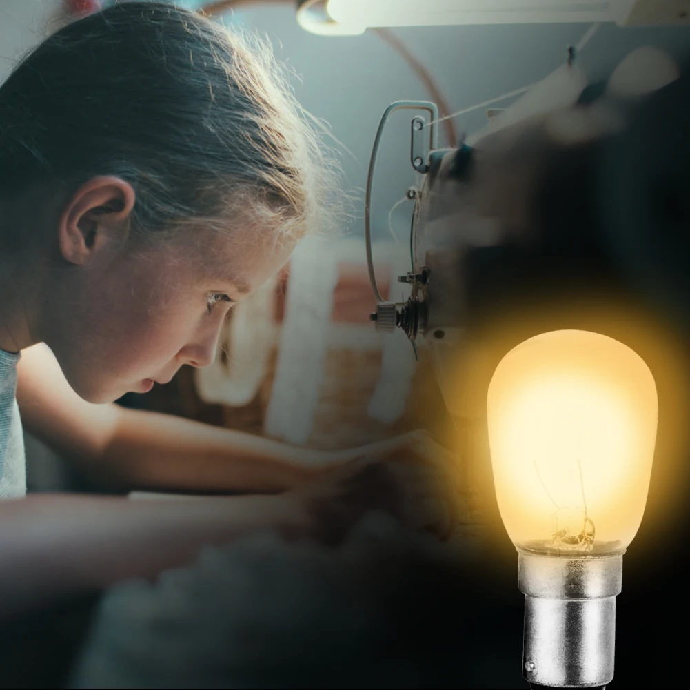 15W Đèn Xông Tinh Bóng Đèn 220V B15 Máy May Bóng Đèn Màu Trắng Ấm Áp Đèn Ngủ Tích Tủ Chiếu Sáng đèn Ngủ Bóng Đèn