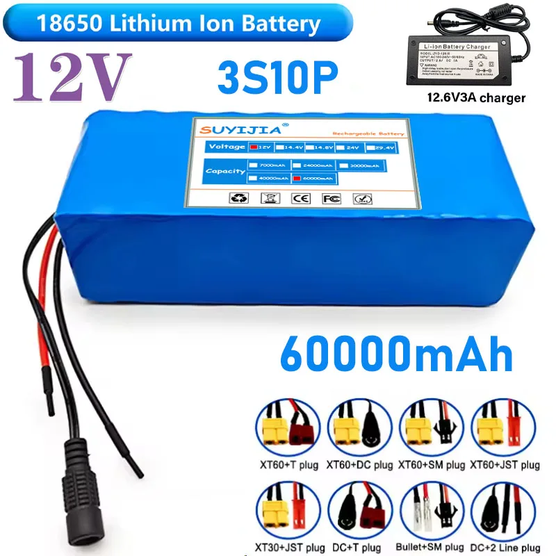3S10P 18650-Batteri… - image