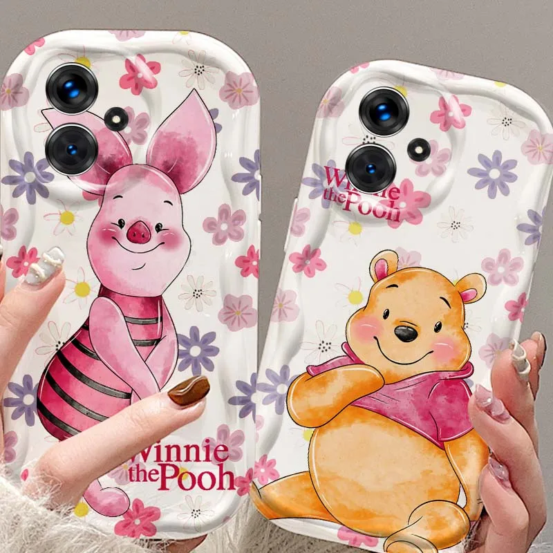 

Cartoon Winnie the Pooh For Xiaomi Redmi 9T 9A 9 9C 10 10C 12 13 13C 14C A2 A1 Plus K30 K40 K60 5G Wave Oil Phone Case