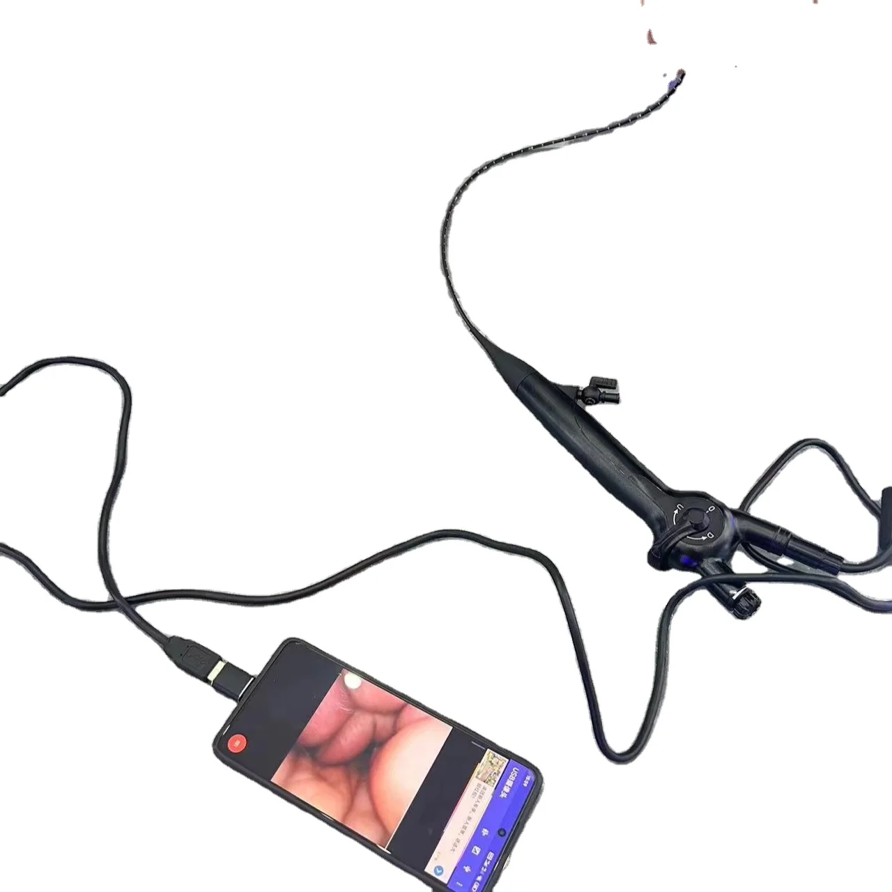 

High Quality HD Urology flexible reusable ureteroscope video ureteroscope