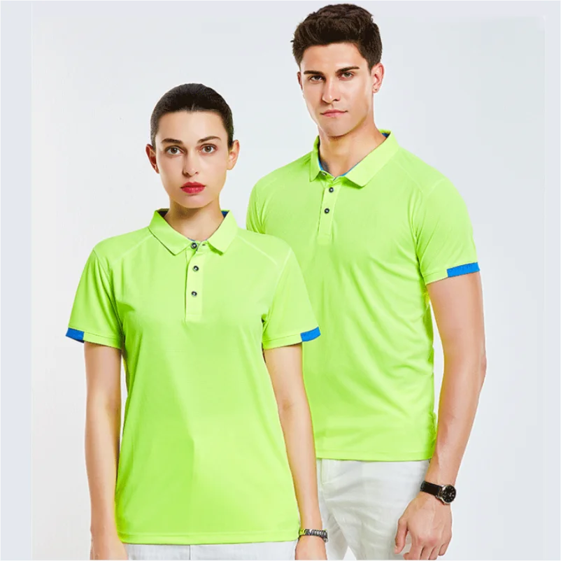 Casual sport Sneldrogend revers POLO-shirt met korte mouwen Fietspak Fitnesspak voor heren