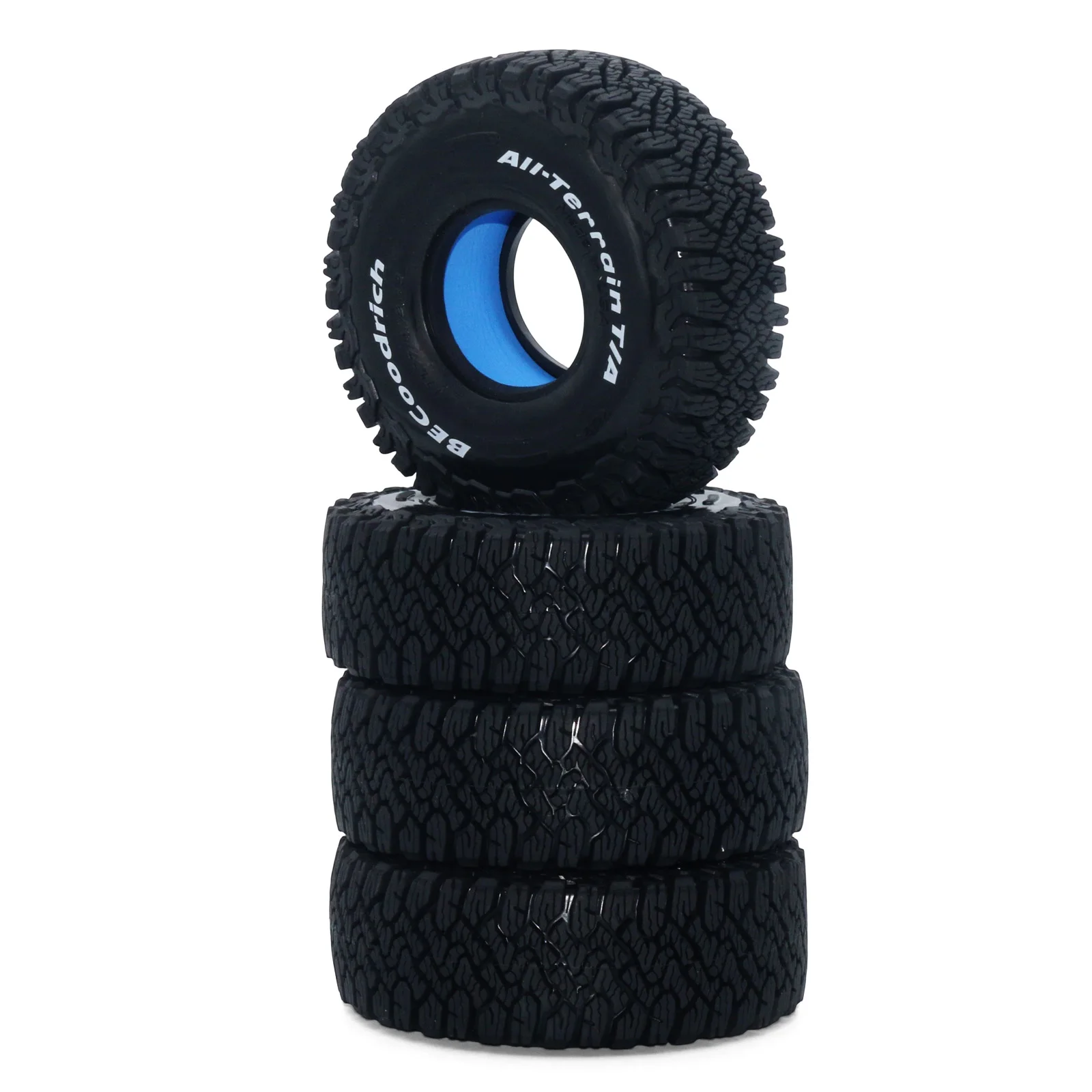

1.9inch Climbing Car Tires, 4-Pack, 120*42mm Masonry Pattern, Suitable for Axial Scx10 Trx4 Capra Utb18 Redcat 1/10 Remote Control Cars