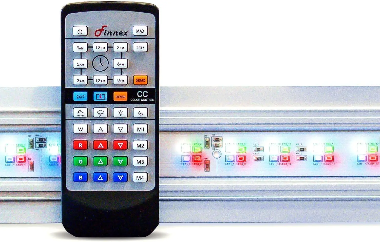 

Автоматический полноспектральный светодиодный светильник для аквариума с глубоким красным спектром для растений и рыб