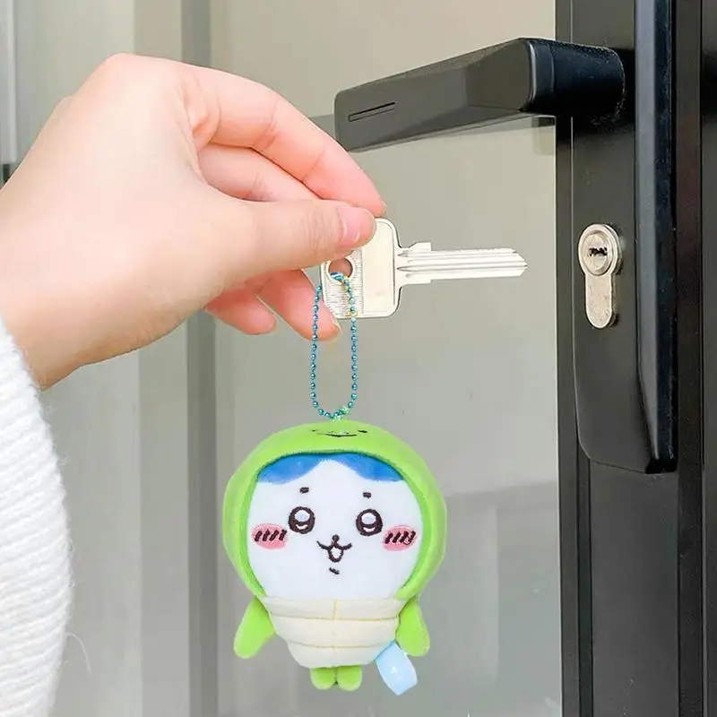 Anime Plush Keychain Toys Cartoon Anime Plushie Figure Adorable Figurines Model Toy Collection Doll Toys For Kid And Anime Fans