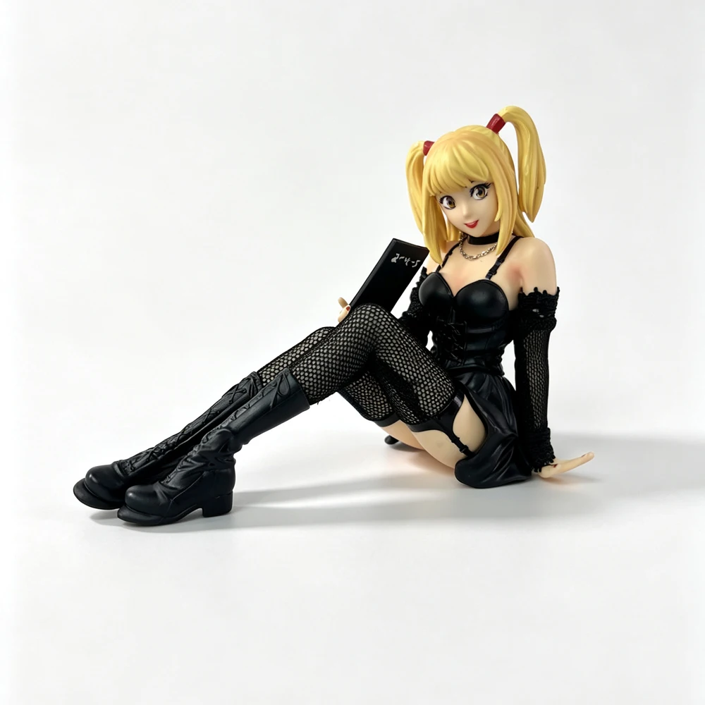 10cm Death Note Anime Misa Amane Action Figure Yagami Light Figurine Model Collection Toys view 2