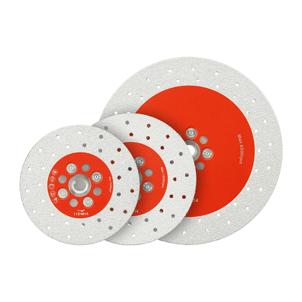 

M14 100-180mm Vacuum Brazed Diamond Grinding Disc for Angle Grinder Cutting Wheel Saw Blade For Marble Concrete Ceramic Tile