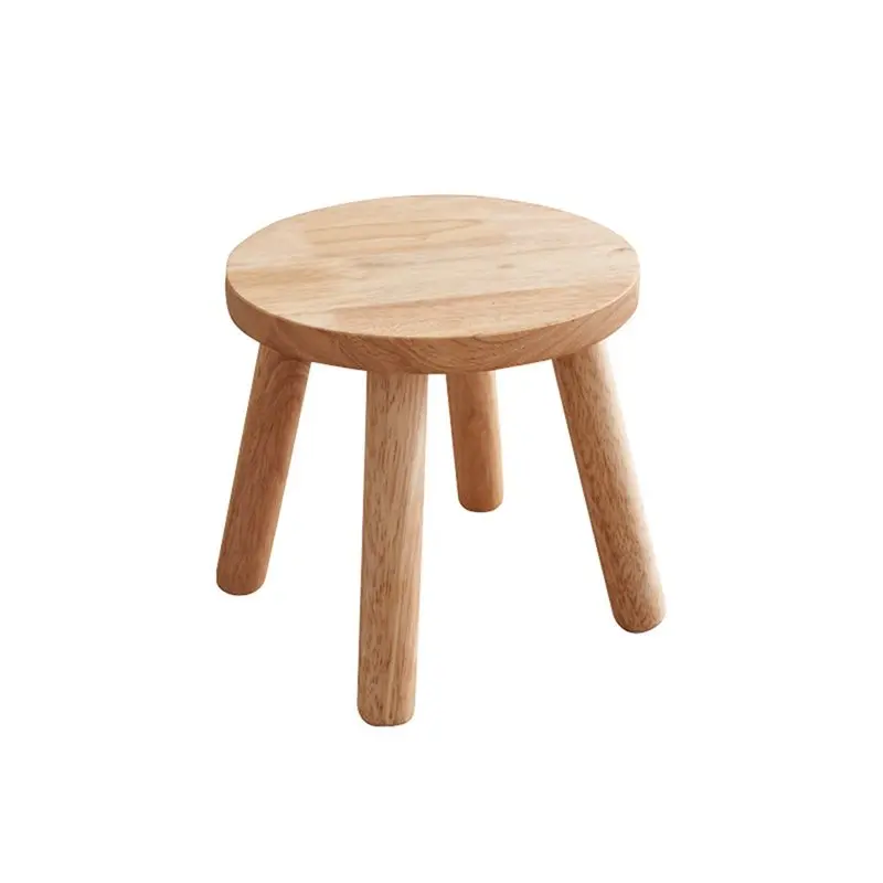 GOOD-Wooden Step Stool Kids Step Stool Toddler Plant Stool Sensory Table Chair For Kids For Sensory Tables