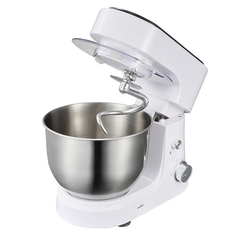 Household desktop high-capacity full-automatic chef machine stainless steel dough mixer cream multifunctional agitator