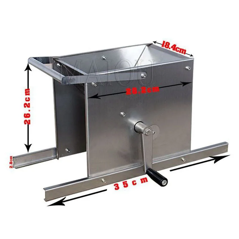 Grape Crusher 304 Stainless Steel Self-brewed Wine Fruit Wine Tools Hand Crushing Machine