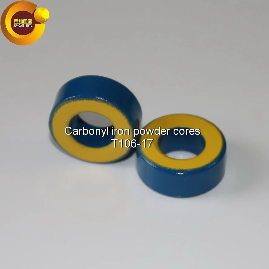 T106-17  High Frequency RF Carbonyl Iron Powder Magnetic Cores