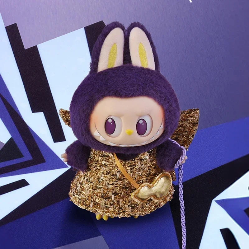 POP MART LABUBU x PRONOUNCE - أجنحة FORTUNE من الفينيل القطيفة معلقة بطاقة صندوق أعمى صندوق غامض ألعاب Kawaii الحلي التماثيل #2