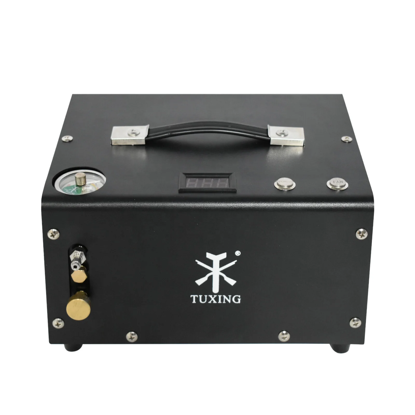 

Wholesale 12V 110V 220V Adjustable Auto Stop 4500psi 300bar Paintball Hunting Car Battery Household PCP Air Compressor