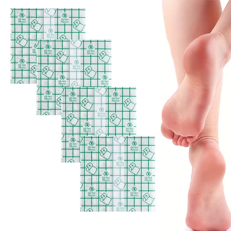 30pcs Invisible Anti-Moisture Heel Pads Moisturizing and Repairing for Dry Cracked Heels Heel Protection Pads Skin-Friend