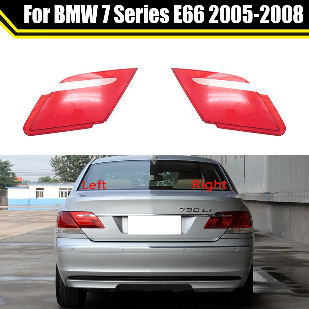 

For BMW 7 Series E66 2005-2008 Car Rear Taillight Shell Brake Lights Shell Replace Auto Rear Lamp Shell Cover Mask Lampshade