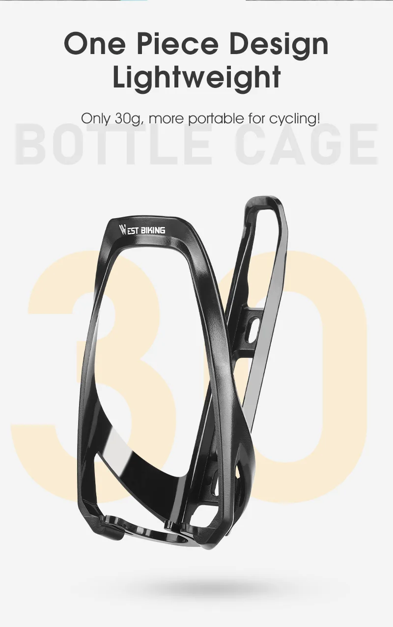 WEST BIKING Fahrrad-Flaschenhalter Mehrfarbig MTB Rennrad Flaschenhalterung Ultraleichter Flaschenhalter Fahrrad-Zubehör – Detail 8
