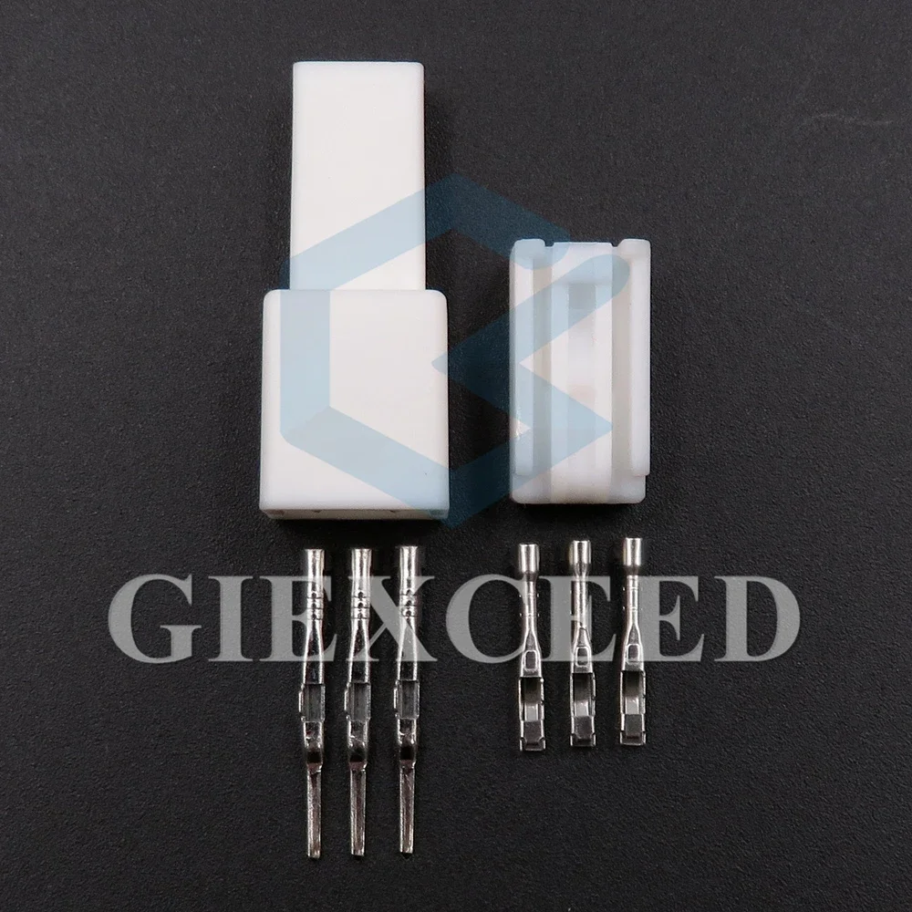 2 Set 3 Pin 1.2 Serie Nero Automobile Cavo Presa Impermeabile Auto AC Assemblaggio Non Sigillato Maschio Femmina Connettore Elettrico