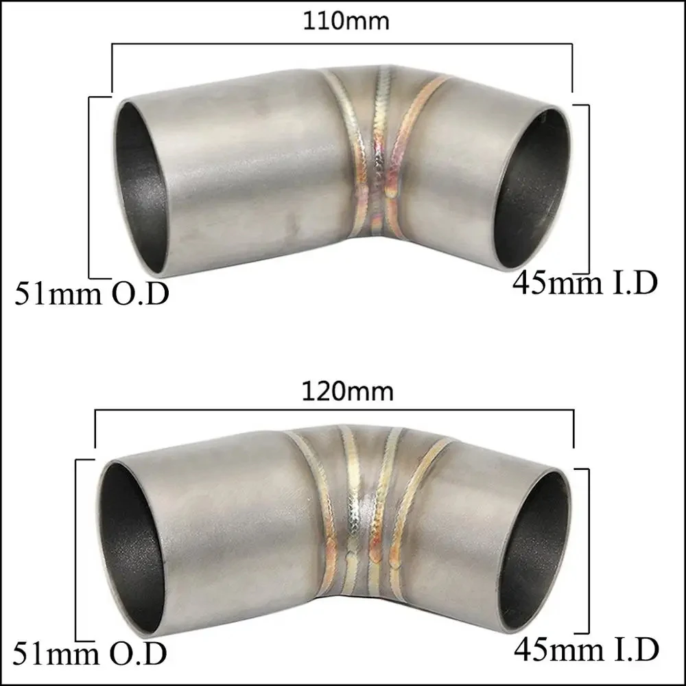High - Efficiency for DUCATI Monster 696 exhaust 2008-2014 Monster 796 795 2010-2014 796 exhaust Motorcycle exhaust link pipe