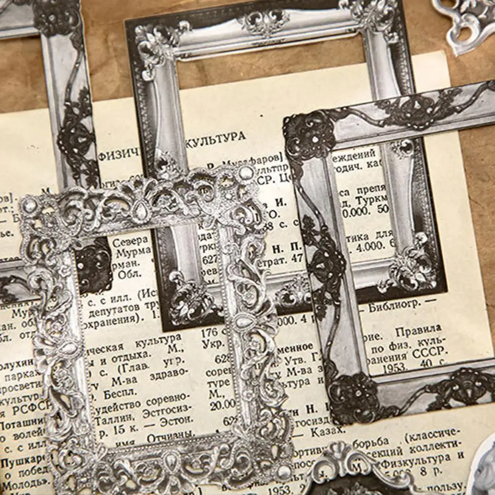 กระดาษพิมพ์ลายรูปปั้นชวนฝันแนววินเทจชุดงานฝีมือกระดาษพฤกษศาสตร์ย้อนยุคกระดาษวินเทจ