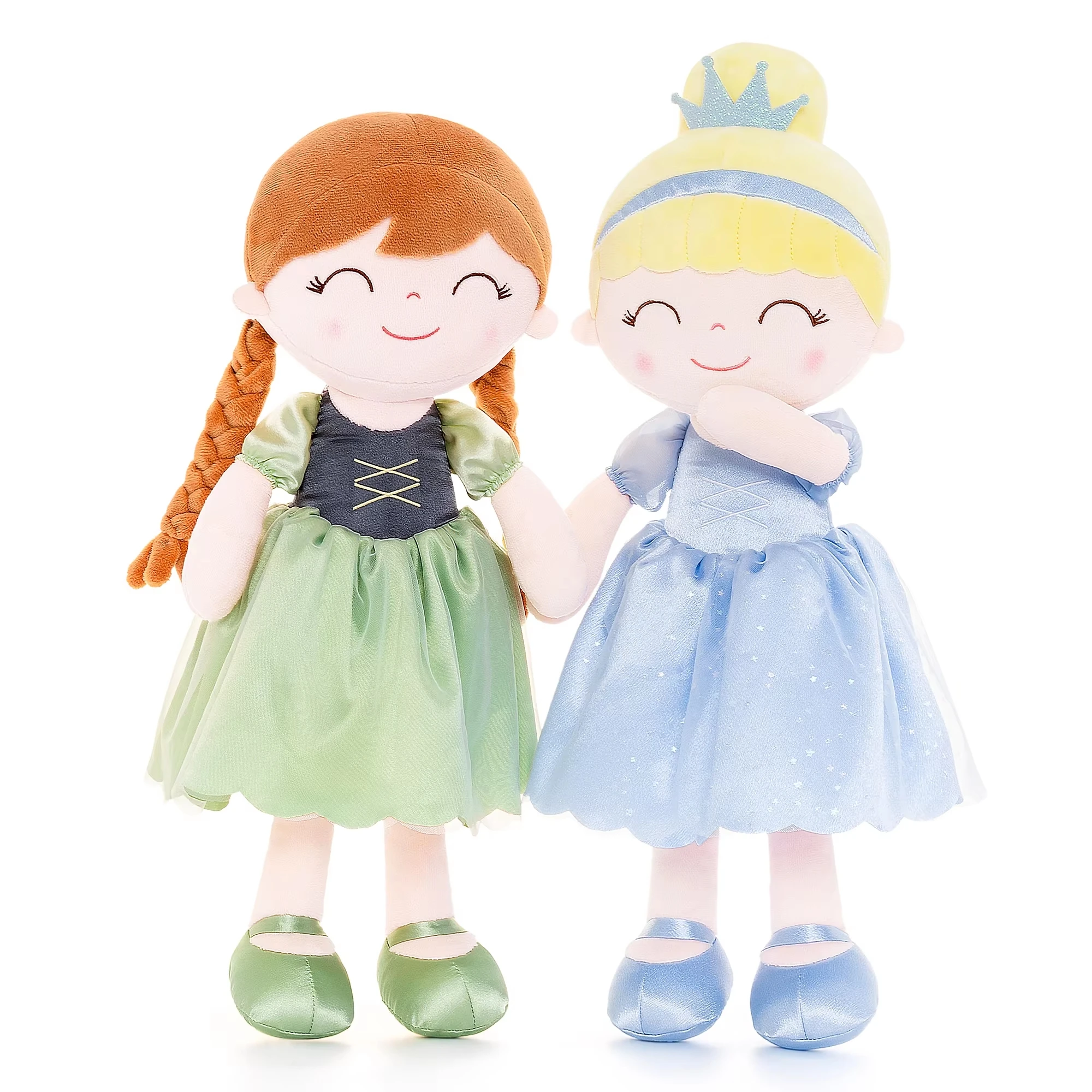 16inches Baby Girls Dolls Manor Princess Toys Pale Blue ideal for Little Girls Birthday Party