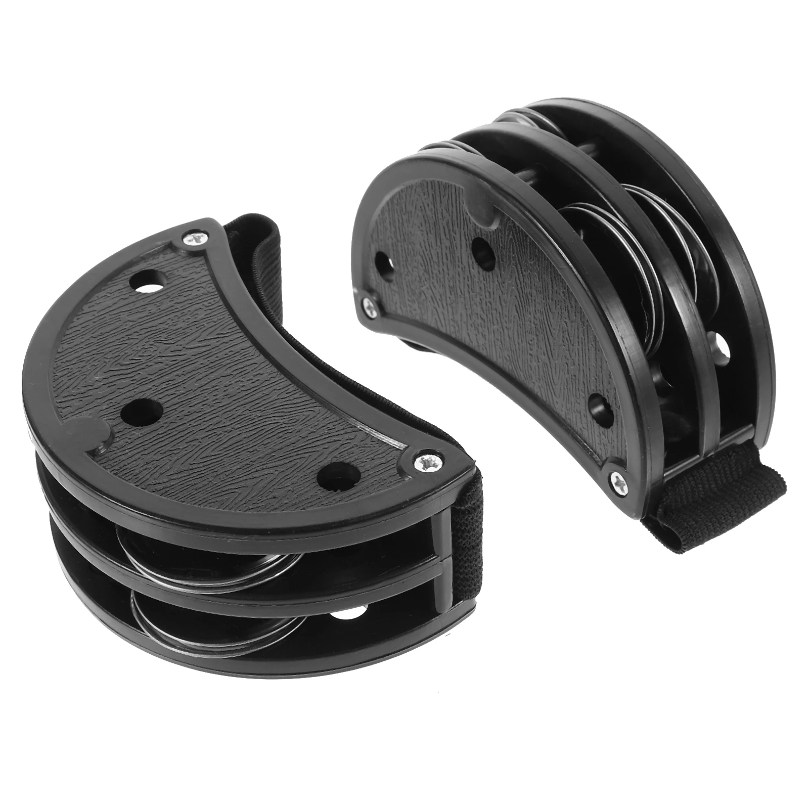 

2pcs Foot Accessories Musical Instruments For Adults Tambourine Black Musical Instruments Percussion Shaker Adults Church Dance