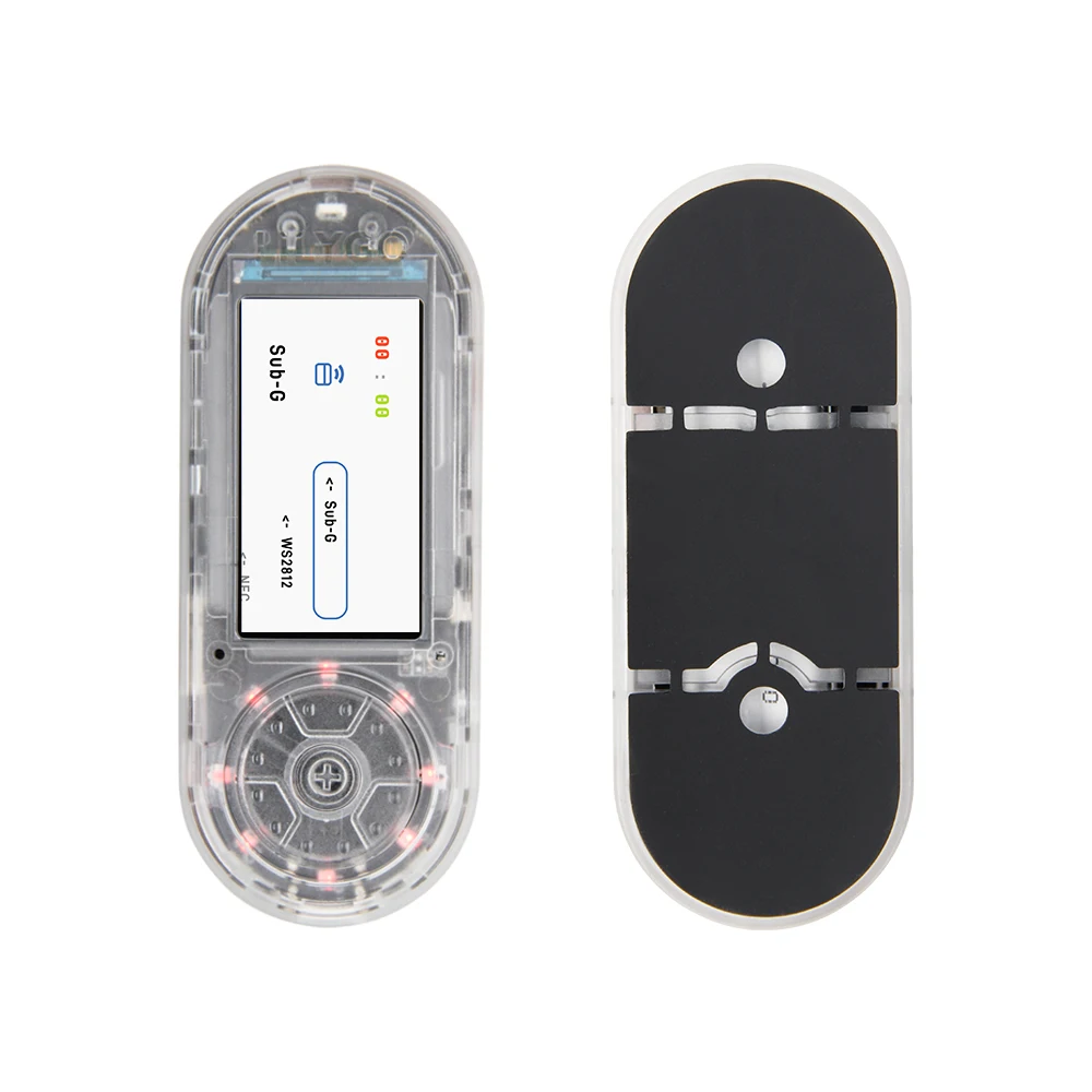 T-Embed CC1101 ESP32-S3 منخفضة الطاقة الفرعية 1 جيجا هرتز جهاز الإرسال والاستقبال الترددات اللاسلكية PN532 NFC تتفاعل I2C وحدة لوحة ال سي دي المدمج في بطارية 1300 مللي أمبير