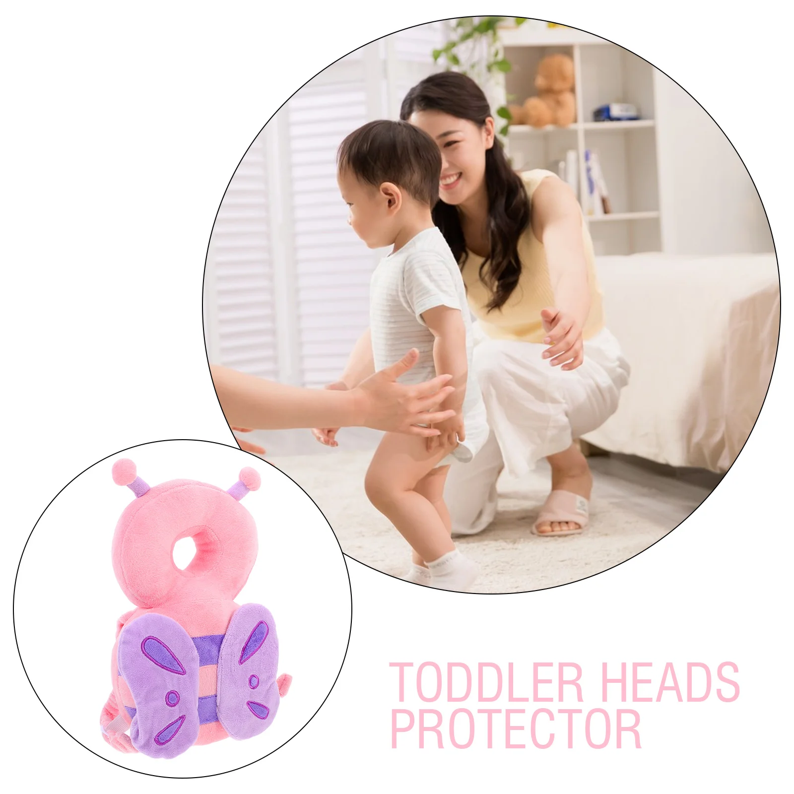 Anti-fall Pillow for Baby Head Protection Toddler Heads Protector Backpack Protectors Walking Assistant Plush Infant