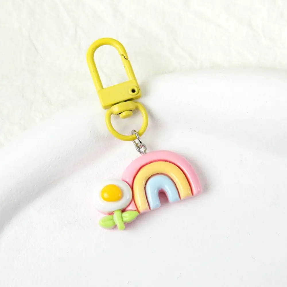 Moon Star Cute Keychain Resin Girlfriends Gift Cartoon Hanging Ornament Handbag Decoration Student Schoolbag Hangings