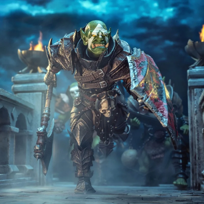 2025New Genuino Quattro Cavalieri Mitica Legioni 1/12 Bilancia Action Figuire Otto Uzbo Ulzok Giocattoli Da Collezione Scrivania Decorazione Regalo