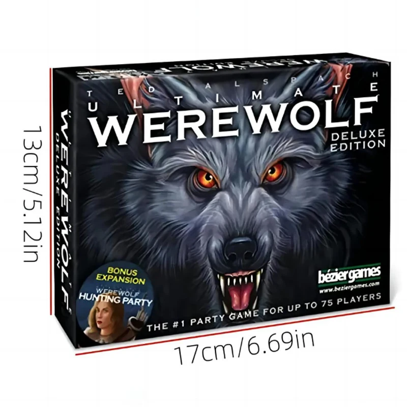 English Version Of One Night Ultimate Werewolf Alien Board Game