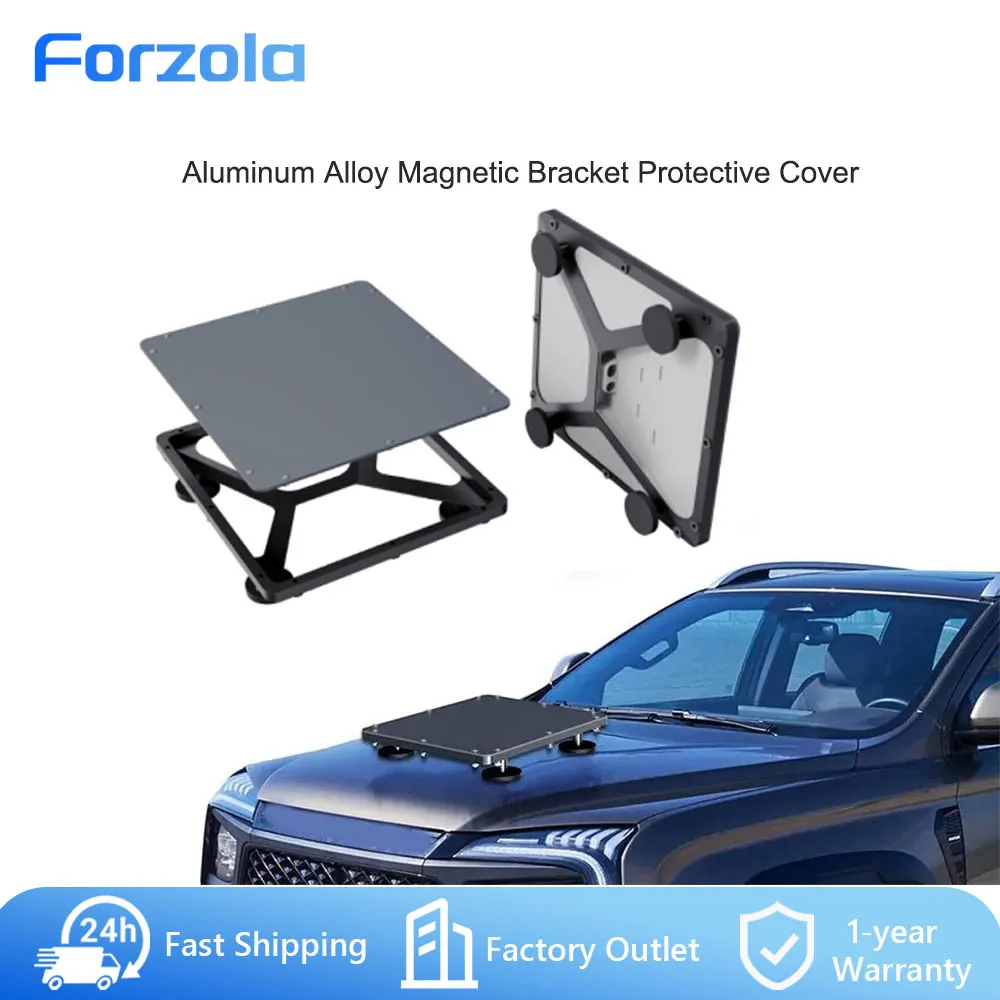 FORZOLA For Starlink Mini Car Roof Mount Protective Cover Strong Magnetic Antenna Bracket For Car Boat RV Outdoor Camping Travel