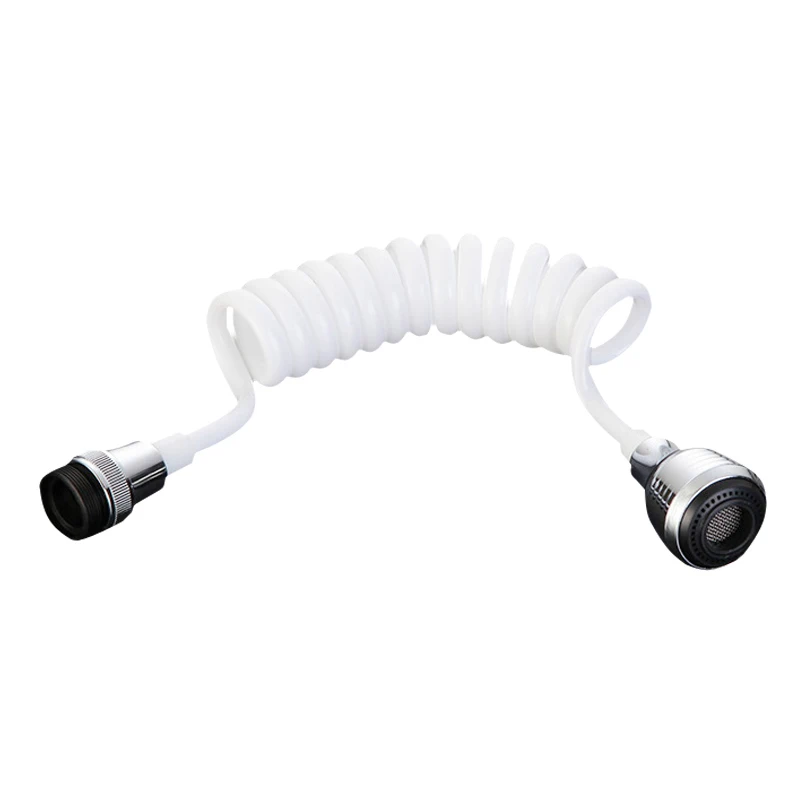 Adjustable Bathroom Faucet Extension Tube Kitchen Water Tap Aerator 360° Rotatable Sink Hose Filter Nozzle Faucet Accessories