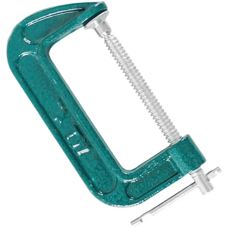 Heavy Duty C&F Iron Clamp, Wood Plank Fixing Clamp Woodworking Hand Tool Accessories