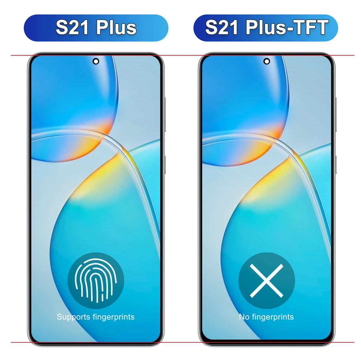 Tested S21 Plus For Samsung For S21+ 5G G996B G996U G996W LCD Display Touch Screen Digitizer Assembly Replacement