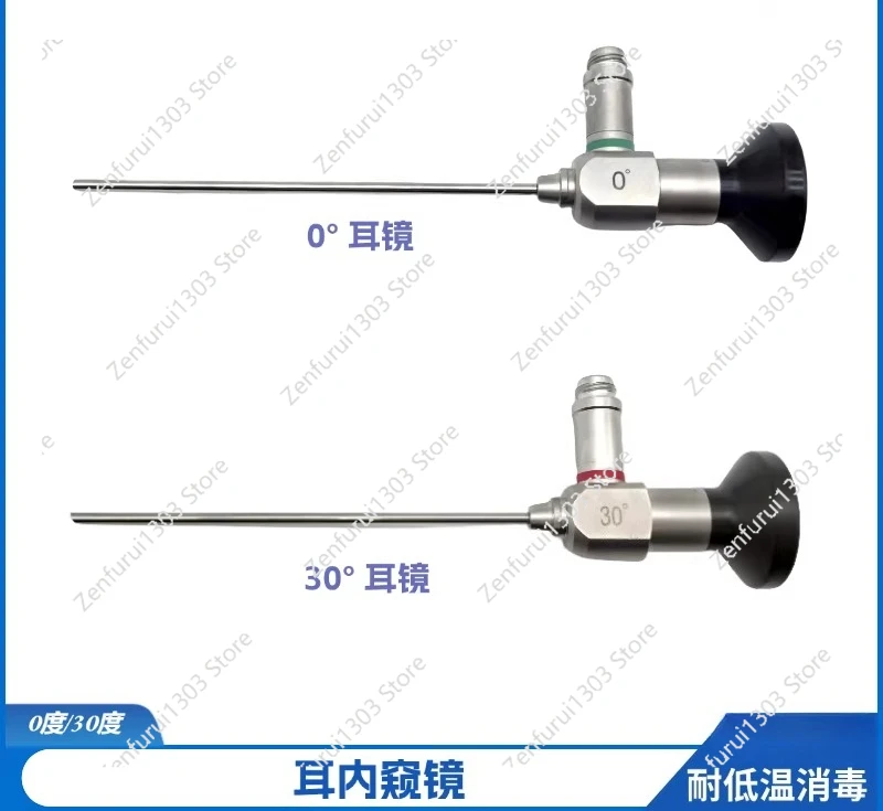 ENT Otolaryngology Otology Endoscope Viewable HD Wide-Angle Scope 0°/30°/70° Endoscope Ear Examination Scope