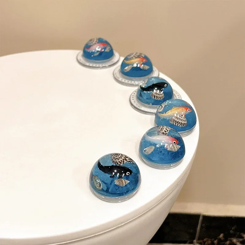 ins Conch Koi Fish Crystal Ball Phone Griptok Magnetic Holder for iPhone Samsung Universal Smart Tok Lazy Bracket For Magsafe