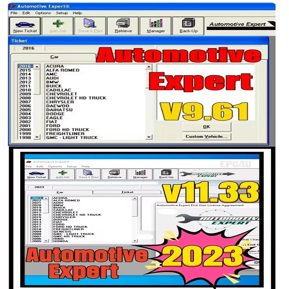 

Expert Automotive Tool 2026Версия 11.33 с трещинами и неограниченной системой видеоустановки для нескольких ПК Новинка 9,61