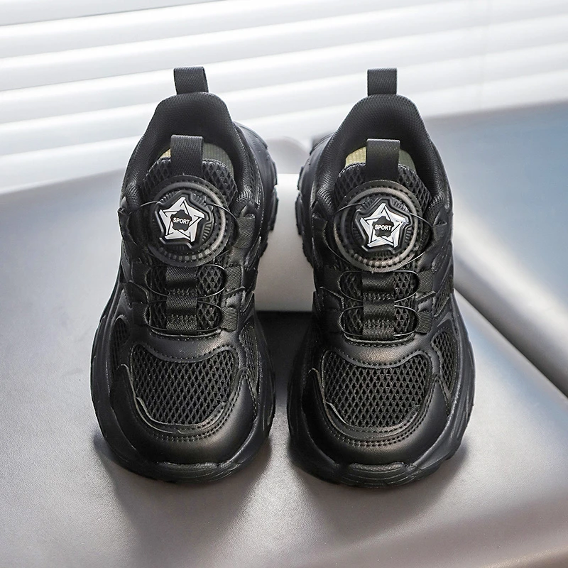

New Style Kids Mesh Shoes Boys Breathable Sports Shoes Girls Children Casual Shoes Non-Slip Sneakers Children Light Running Shoe