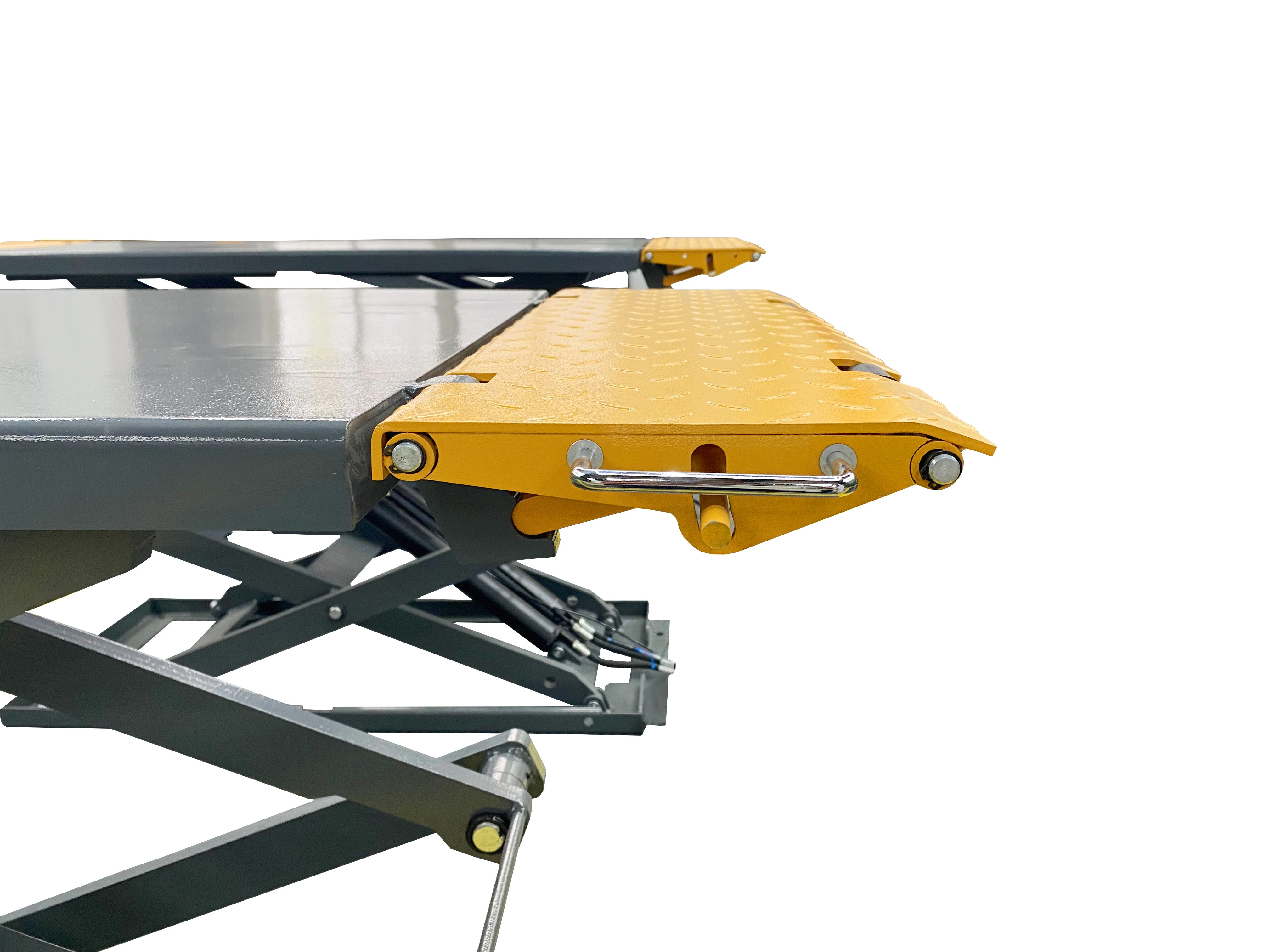 4000kg Stationary Hydraulic Scissor Hoist Effective Car Lift With 4t Lifting Capacity