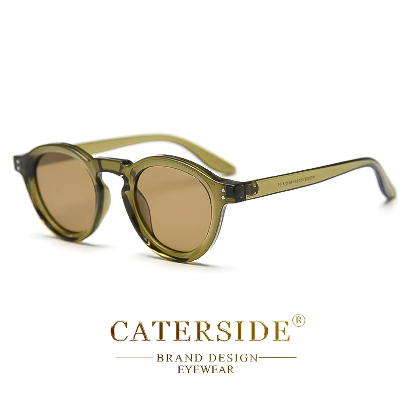 CATERSIDE Neue Polarisierte Sonnenbrille Männer Hochwertige TR90 Rahmen TAC Linsen Runde Sonnenbrille Frauen Fahren Reise Angeln Brillen – Detail 23